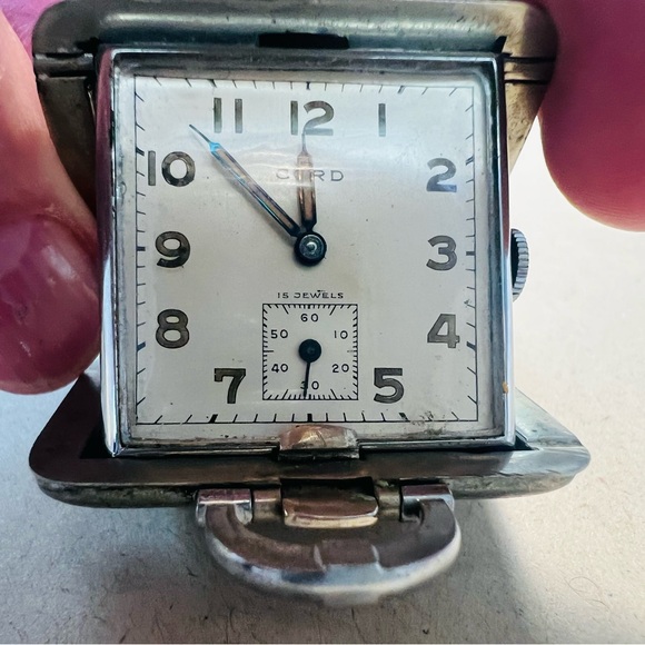 Swiss Cord Silver Pocket Watch main image 8